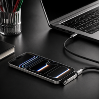 FoldCharge 240 — Câble pliable 2-en-1 avec support